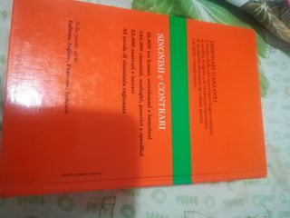 Diccionario sinónimos y antónimos en italiano