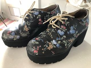 Botines de cuña 