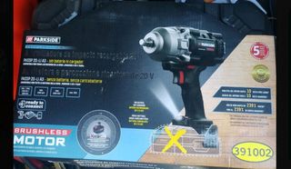 atornillador o pistola impacto parkside 20voltios