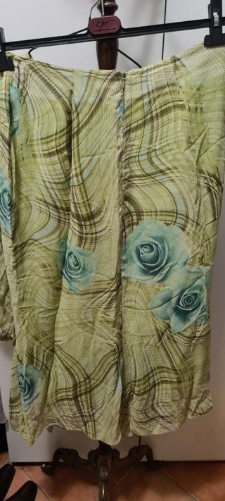 top trasparente e gonna tg XXL-XXXL