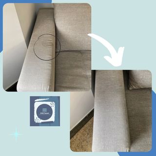 Limpieza y desinfección de sofá 