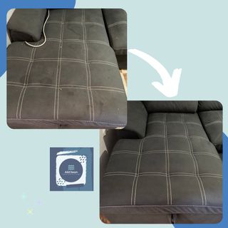 Limpieza y desinfección de sofá 