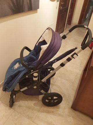 Carro +silla paseo Bugaboo, perfecto para paseo