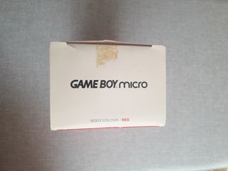 Game Boy Micro Roja Exclusiva