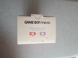 Game Boy Micro Roja Exclusiva