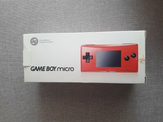Game Boy Micro Roja Exclusiva