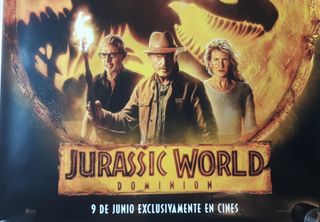 JURASSIC WORLD Cartel 98 x 68 para Salas de Cine