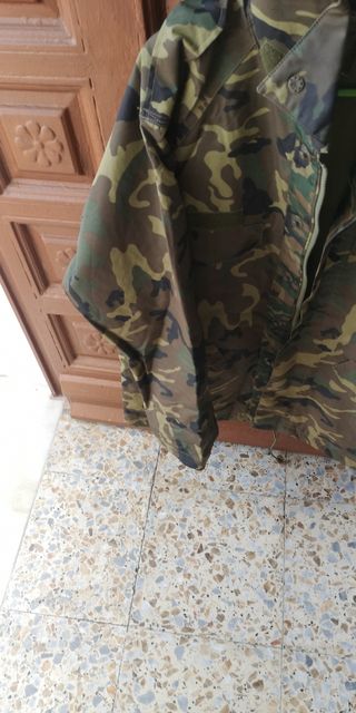 Chaquetón militar camuflaje