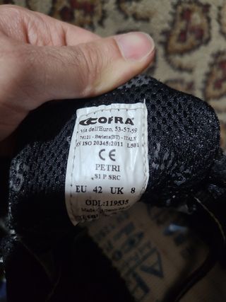 CALZADO DE SEGURIDAD