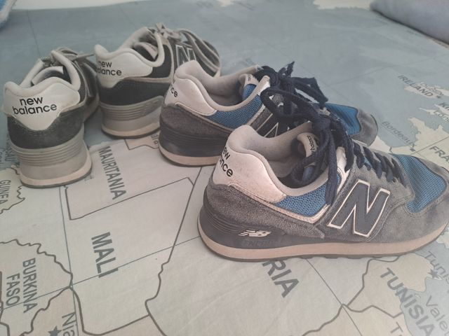 Zapatillas New Balance 2 pares T 36 y 37