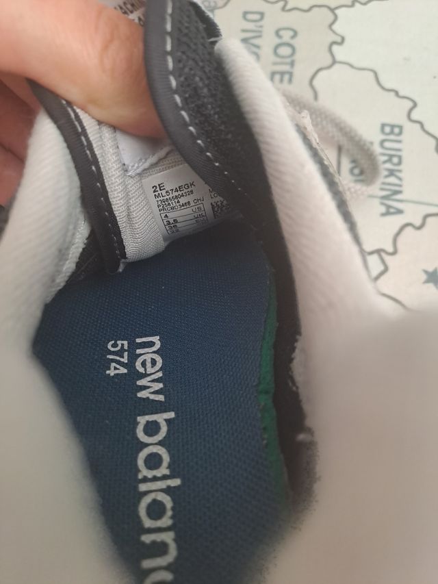 Zapatillas New Balance 2 pares T 36 y 37