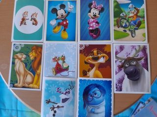 🔵 2 álbumes, 4 sobres y más de 100 cromos Disney