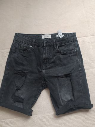 Bermuda vaquera hombre