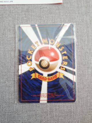 Pokémon trading card carta promo gameboy