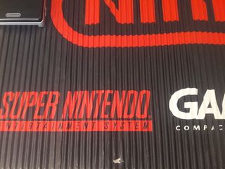 Cartel Nintendo Gameboy super snes 