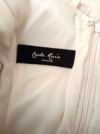 vestido mujer de fiesta de Carla Ruiz