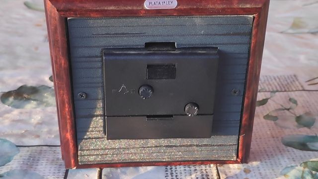 reloj despertador plata ley