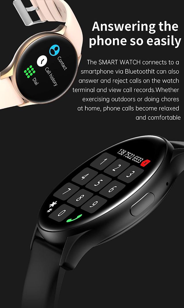 Smartwatch Mujer Hombre con Llamada Bluetooth NUEV