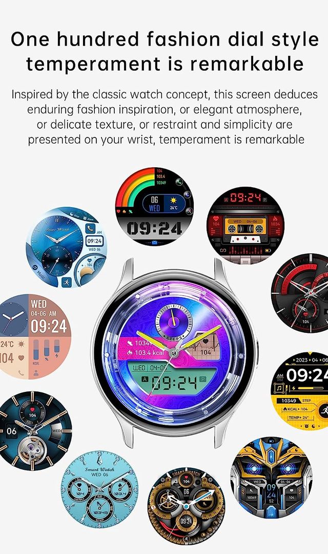 Smartwatch Mujer Hombre con Llamada Bluetooth NUEV