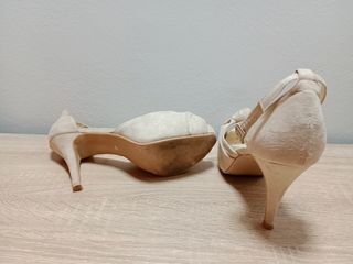 Sandalias fiesta beige
