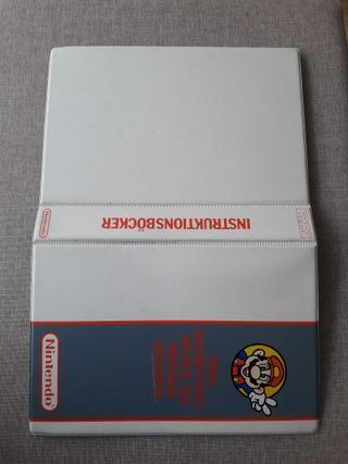 Archivador Nintendo NES manuales Gameboy Mario