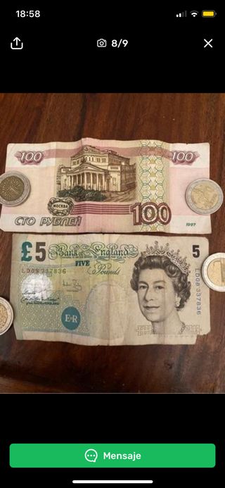 Billetes antiguos