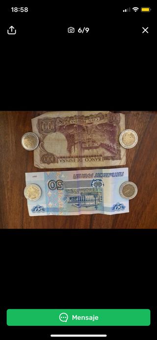 Billetes antiguos