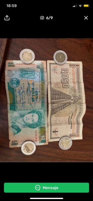 Billetes antiguos