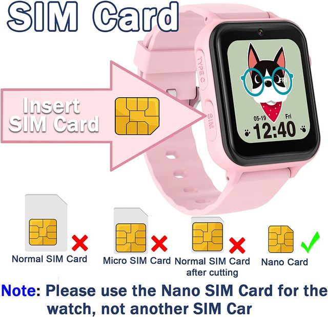 Smartwatch niñas con Llamada Bluetooth NUEVO