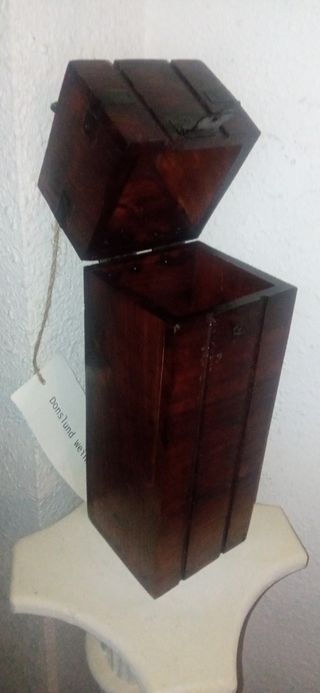 caja de madera especial para vino