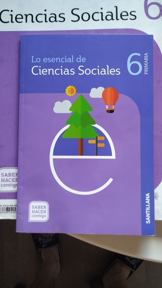 CIENCIAS SOCIALES 6° PRIMARIA SANTILLANA