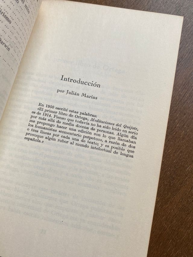 Meditaciones del Quijote José Ortega y Gasset
