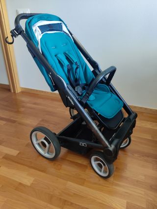 Silla Duo Mutsy iGO con muchos accesorios