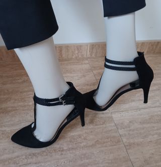 Zapato abierto fiesta