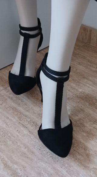 Zapato abierto fiesta