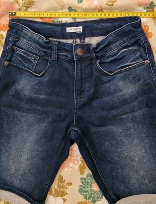 Pantalón corto vaquero