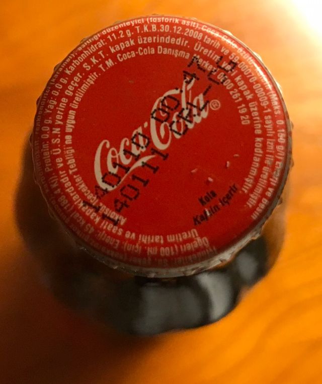 Botella, Coca-Cola, Turquía, 250 ml