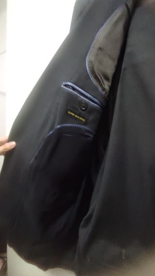 traje pantalón y chaqueta