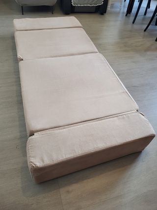 Puff cama convertible y plegable