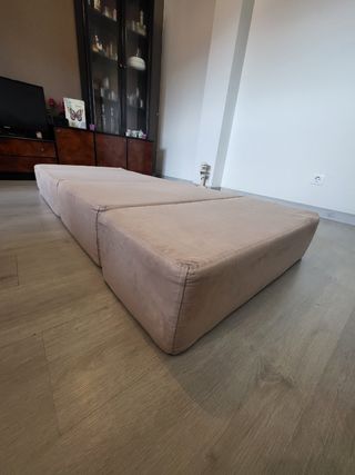 Puff cama convertible y plegable