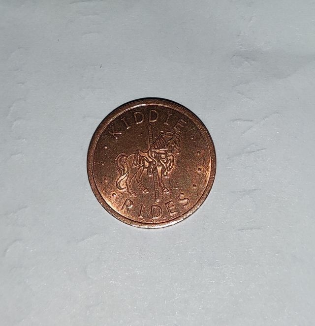 Moneta kiddie rides per collezionisti