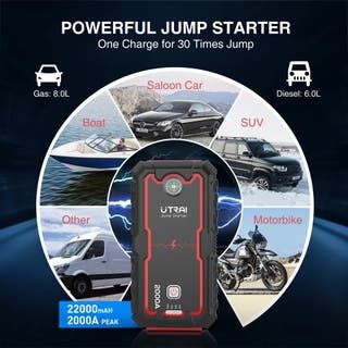BOOSTER Arrancador batería coche 2000A FUENGIROLA