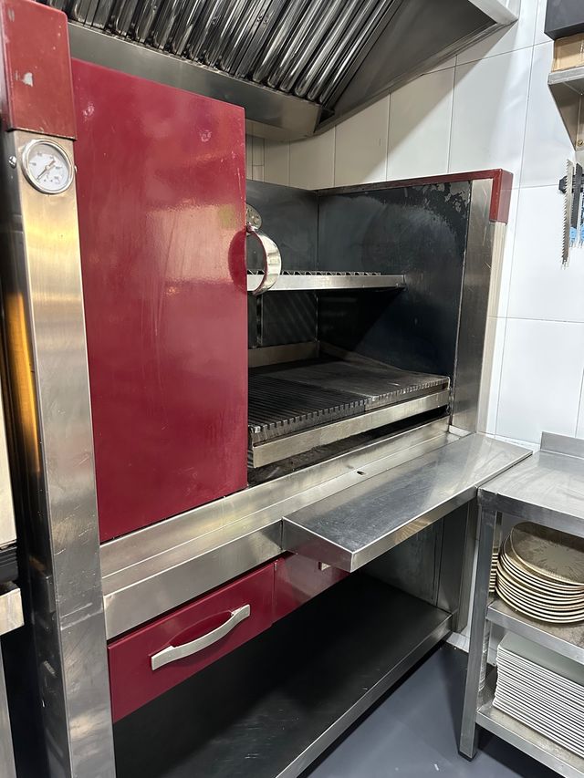 Barbacoa para restaurante