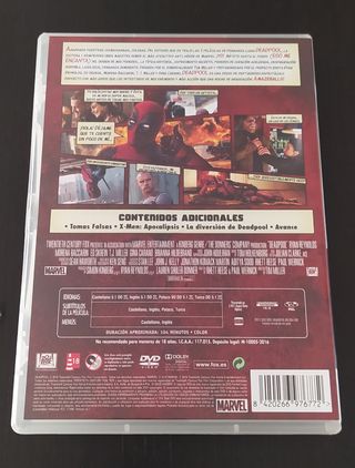 DEADPOOL DVD