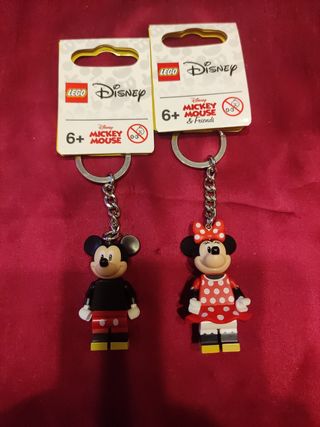 Llavero lego Mickey y Minnie