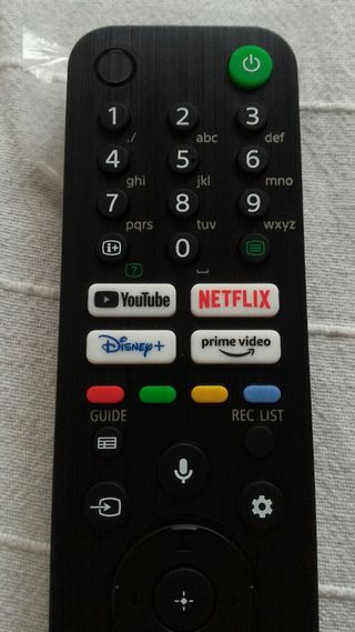 Mando distancia TV Sony Remote con control de voz