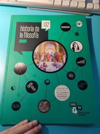 Libro de filosofía de segundo de bachillerato.
