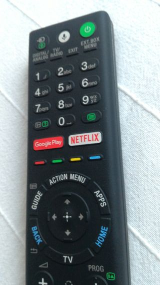 Mando a distancia TV sony remote control de voz