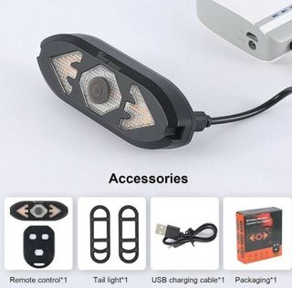 freccia indicatore direzione luce bici monopattino