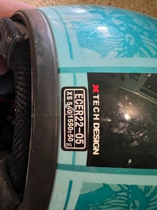 Casco de moto